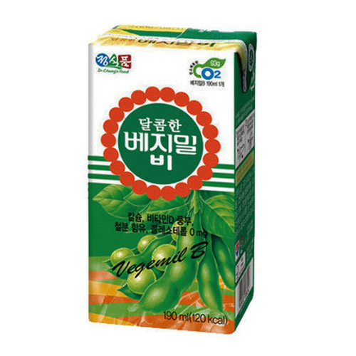 (무료배송) 정식품 달콤한 베지밀B 190ml x 48팩 2박스