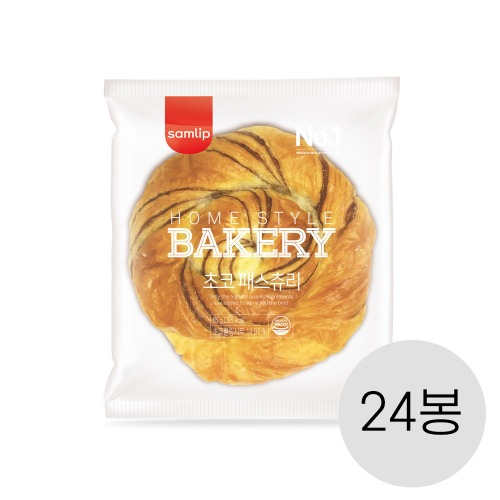[삼립간식빵] 초코패스츄리 85g x 24봉 (2일후출고)