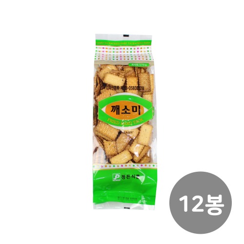 (무료배송) [정든식품] 정통 깨소미 250g x 12봉 (1박스)