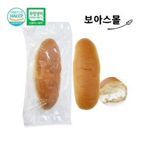 [보아스제과] 수제빵 제과점빵 크림빵 75g x 10개