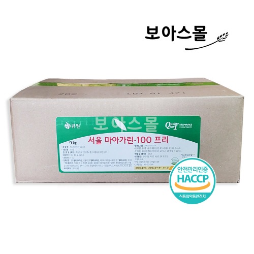 (무료배송) [큐원] 서울 마아가린 100 프리 9kg