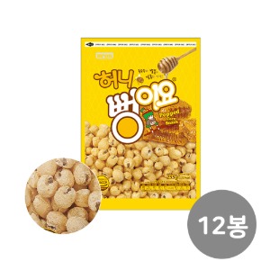 (무료배송) [서울식품] 허니 뻥이요 240g x 12봉 (1박스)