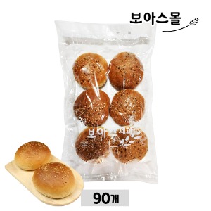 (무료배송) [보아스] 수제 참깨햄버거빵 11호 ( 60g x 90개 )