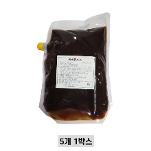 (무료배송) [유니푸드] 바베큐소스 2kg x 5봉