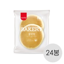 [삼립간식빵] 꿀호떡 114g (2입) x 24봉 (2일후출고)