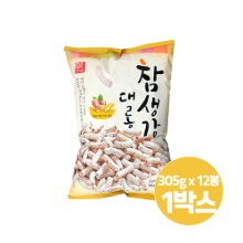 (무료배송) 참브랜드 참생강대롱 305g x 12봉 (1박스)