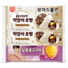 [무배] 삼립 떡방아호빵 2봉 + 꿀고구마호빵 1봉
